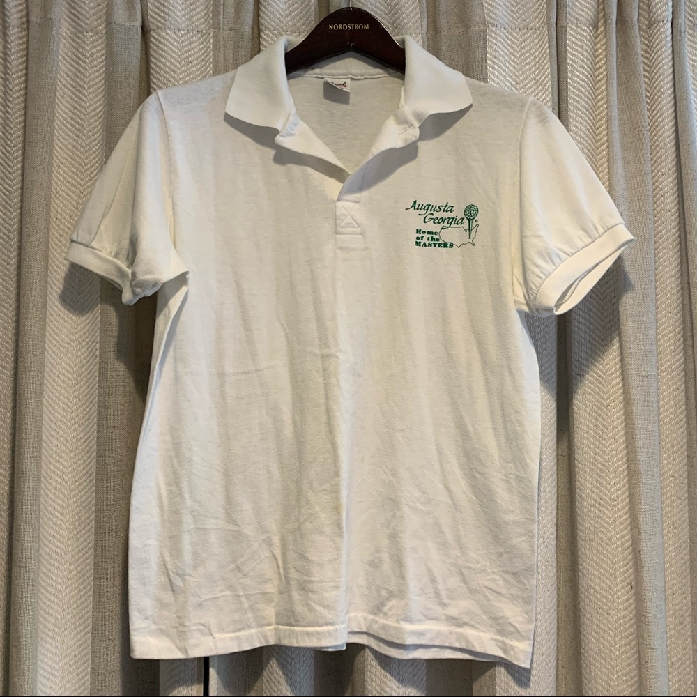 Augusta Masters White Polo